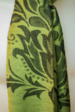 Decorish Women's Elegant Floral Pashmina Scarf -Gray &amp; Black, Gift Idea