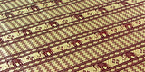 Silk Table Cover with Thai Elephants stripe