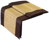 Silk Satin Rectangular Decorative Table & Bed Runner - Contemporary Stripe