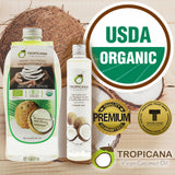 Tropicana Pure Virgin Thai Coconut Oil ORGANIC for Hair Skin Face Unrefined